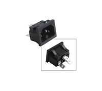 Connecteur 230 Volts 3 Cosses Male Sur Chassis