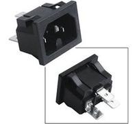 Connecteur 230 Volts 3 Cosses Male Sur Chassis Pour Pieces Cuisson Petit Electromenager Lagrange - C072287 G