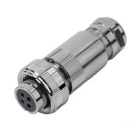 Connecteur 4 broches C14G-A-S4 pour vannes proportionnelles Bosch-Rexroth, Moog, pour Parker et Atos - IP67, 67 × 28,8 mm, 4 broches, compatible avec R900021267, DB97007061, 5004072, SP-33666 U.A.