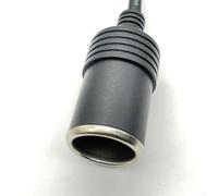 Connecteur 50 A vers prise femelle 16 A avec câble 16 AWG, isolation PPO ignifuge, contacts en cuivre argenté, indice 600 V, -20 °C à 105 °C (30 cm)