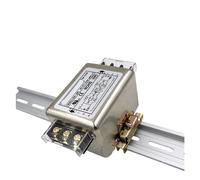 Connecteur à bornes à vis, Filtre passe-bande EMI bipolaire, Servo PSU CW4E CW4EL2 220V AC 6A-30A, montage sur Rail Terminal SR(CW4EL2-20A -SR rail bipolar)
