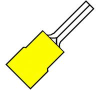 Connecteur À Broche Isolé 4.0-6.0mm² P13.5 - 153400 [100 Pièces]