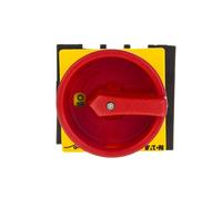 Eaton Interrupteur principal, P1, 32 A, à encastrer, 3 pôles 57859, Bouton + interrupteur, Jaune, Noir