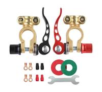 Connecteur à pince pour borne de batterie 1 paire de connecteurs de bornes à dégagement rapide, Clip 12V 24V, bornes de batterie de voiture, connecteur à pince, déconnexion rapide(Style 2)