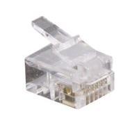 Connecteur à sertir 6P6C RJ12 UTP Téléphonie - lot de 10