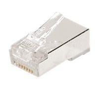 Connecteur à sertir 8P8C RJ45 CAT6 STP peigne séparé - lot de 10
