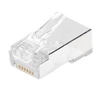 Connecteur à sertir 8P8C RJ45 CAT6A STP peigne séparé - lot de 10