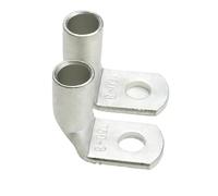Connecteur à sertir en cuivre étamé, Terminal de Fil de Type L à Angle Droit de 90 degrés, Nez courbé à 90 degrés T35/50/70/95-6/8/10/12, 1~10/12(T70-8,10pcs)