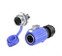Connecteur à souder multi-broches conçu pour une utilisation dans les systèmes de navigation marine et les installations de machines agricoles robustes (EW-LP16-3P)