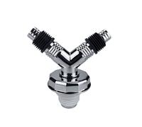 Connecteur à trois voies for machine à laver, raccord de tuyau d'évacuation deux en un for siphon de sol, plaque de recouvrement anti-odeur(B2)