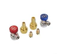 Connecteur AC Auto Acier pour cuivre pour R1234yf Quick Connect | Conversion R134a pour vers pour r1234yf, corps réglable, compatible multi-modèles, usage pour professionnel garage
