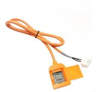 Connecteur adaptateur 20 broches pour carte SIM pour autoradio stéréo - 48,5 cm - Câble caoutchouc-métal orange avec SI fiable