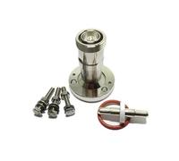 Connecteur Adaptateur 50 ohms, Bride EIA 7/8", Montage sur Panneau, vers connecteur Femelle DIN 7/16".