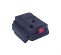 Connecteur adaptateur de batterie au lithium 18 V Bornier de rechange pour outils électriques BL1830, BL1840, BL1860, BL1815 - Plastique DIY (noir)