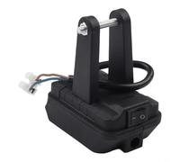 Connecteur adaptateur de batterie pour BL1830BL1860 pour Dayi A32106, double compatibilité avec interrupteur marche/arrêt en plastique, installation facile pour une utilisation de batterie portable