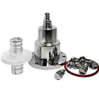 Connecteur adaptateur de câble femelle 3-1/8 vers type N - Laiton de haute qualité, 50 Ohm, plage de fréquence DC-3,8 GHz