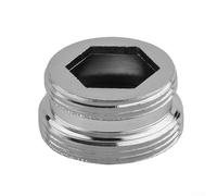 Connecteur adaptateur de filetage en métal pour robinet de cuisine, conçu pour un débit stable et une utilisation réduite de l'eau dans les environnements domestiques et commerciaux (20 mm-22 mm