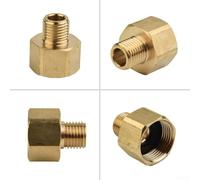 Connecteur adaptateur de tuyau en laiton pour nettoyeur haute pression 22 mm femelle vers 14 mm mâle, design rotatif pour une meilleure durabilité sous haute pression