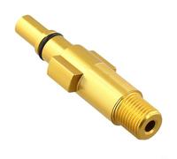 Connecteur adaptateur en laiton pour lance de nettoyeur haute pression | Compatible avec Bosch et pour série K - QuickPlug pour eau de lavage de voiture haute pression (D)