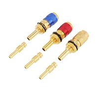 Connecteur Adaptateur Universel Rapide et Refroidi par Eau Connecteur Rapide Raccord sans Pression pour Torche MIG TIG 3PCS