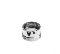 Connecteur aérateur en laiton à filetage extérieur compatible avec robinets de cuisine standard pour une consommation d'eau réduite (filetage intérieur 18 mm-22 mm)