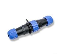 Connecteur aéronautique étanche SD13 IP68 Prise mâle et femelle, raccord fileté avec 2 7 broches pour connexions d'appareils électroniques (2 broches)