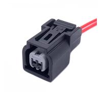 Connecteur auto Compatible avec Accord 2P connecteurs de câbles électriques d'injecteur de carburant automatique faisceau de câbles étanche 6189-6904(Female)