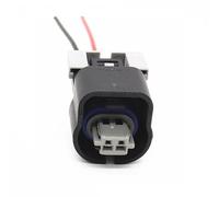 Connecteur auto Compatible avec Buick 2P connecteurs électriques de l'électrovanne d'admission et d'échappement VVT de l'arbre à cames de voiture faisceau de câbles 15336004(Exhaust)