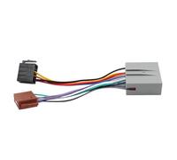 Connecteur auto Compatible avec Ford pour Fiesta WP 2004 2005 Adaptateur de câble de prise radio stéréo pour faisceau de câbles ISO de voiture