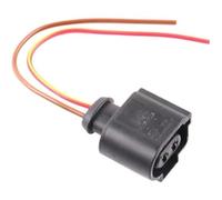 Connecteur auto Compatible avec Seat pour Alhambra 2010-2015 faisceau de câblage étanche à 2 broches pour klaxon arrière référence 1J0973722A