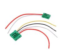 Connecteur auto Connecteur De Résistance De Ventilateur De Chauffage De Moteur De Soufflerie De Voiture Compatible Avec Clio 3 Pour Megane II Pour Twingo II 2 Pièces