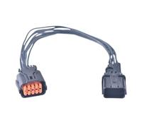 Connecteur auto-étanche 8 broches HP285-08021 femelle 8 broches vers mâle 8 broches, prise en queue de cochon HP281-08020 HP291-08100(Female to male)