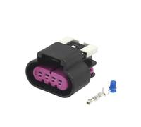 Connecteur Automatique électrique étanche, 1 Jeu de 4 Broches, capteur d'oxygène, Prise mâle Femelle Compatible with The 15487756 15487755(10 Sets,Female)