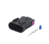 Connecteur Automatique électrique étanche, 1 Jeu de 4 Broches, capteur d'oxygène, Prise mâle Femelle Compatible with The 15487756 15487755(20 Sets,Male)