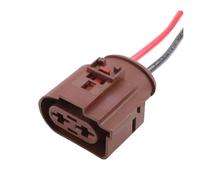 Connecteur Automobile étanche à 2 Broches, Prise de Faisceau de câbles for Pompe électrique 1J0971955 1K0971955(2 Pin Brown)