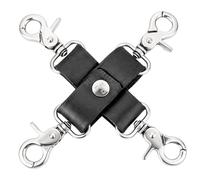 Connecteur avec 4 mousquetons, spécialement conçu pour le hogtie bondage