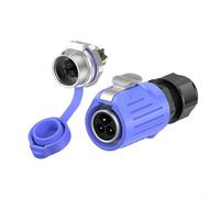 Connecteur avec points de terminaison de soudure et nombre de broches configurables 2 3 4 ou 5 pour une intégration fiable dans les machines mobiles et stationnaires (EW-LP16-4P)