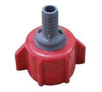 Connecteur Bag-in-Box 38 for barboteur CCBIB, en PE, for sirop post-mix, compatible avec Coca-Cola light, Fanta, Sprite et Schweppes.