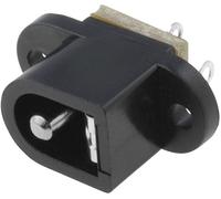 Connecteur basse tension embase femelle, verticale Cliff DC-13B FC681493 Ø intérieur: 5.5 mm 2.5 mm