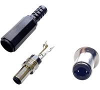 Connecteur basse tension mâle, droit BKL Electronic 075251 Ø extérieur: 5.50 mm 2.10 mm 1 pc(s)