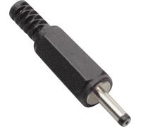 Connecteur basse tension mâle, droit TRU COMPONENTS 1582376 Ø extérieur: 2.4 mm Ø intérieur: 0.7 mm