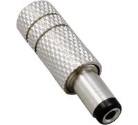 Connecteur basse tension mâle, droit TRU COMPONENTS TC-2511197 Ø extérieur: 5.50 mm Ø intérieur: 2.10 mm