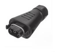 Connecteur BC05 à 3 broches pour intégration de micro-onduleur solaire avec indice d'étanchéité IP68 et résistance à la poussière et boîtier en polypropylène