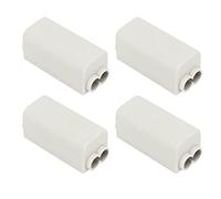 Connecteur Bloc de Jonction Câble 2 Entrées 2 Sorties, 1000V, Conductivité Forte, Dissipation Thermique Rapide - Isolation en ABS Ignifuge, Fixation Double Vis, Pour Câblage