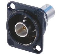 Connecteur Bnc Isolé, Noir, Format D, Passége Direct, 75 Ohm, Pour Signaux Hd Ou Sdi, Contact En Laiton, Montage Rapide, Compatible Codage Couleur, Usége Pro Audio Video - Neutrik