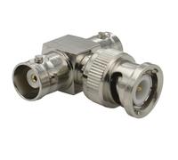 Connecteur BNC Q9 BNC vers BNC mâle femelle, Type 3 voies 4 voies, séparateur à Angle droit de 90 degrés, 2x Double mâle femelle(Type 4)