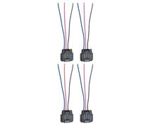 Connecteur bobine d'allumage Compatible Avec Mitsubishi Pour Evolution 10 Pour EVO 2007-2016 4x Bobines D'allumage Prise Faisceau Câbles 1831A042 1832A042 H6T11471 UF599