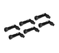Connecteur bougie Kit NGK 6x XD05F 10-12mm M4 102° noir, 8072