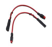 Connecteur Câble 12AWG 30A pour Conversion Rapide | pour cuivre pur, conversion pour sae pour vers pour Power Pole, 30A max, pour idéal auto, et rouge