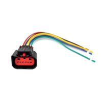 connecteur capteur Compatible avec Peugeot pour Boxer 2006-2025 capteur de débit d'air massique connecteur 6 broches références 1376235 9658127480